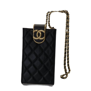 Chanel Coco Mark Lambskin Phone Case