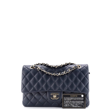 Classic Double Flap Bag Quilted Lambskin Medium