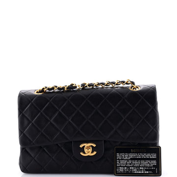 Vintage Classic Double Flap Bag Quilted Lambskin Medium