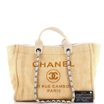 Deauville Tote Raffia Medium