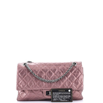 Reissue 2.55 Flap Bag Quilted Metallic Aged Calfskin 226