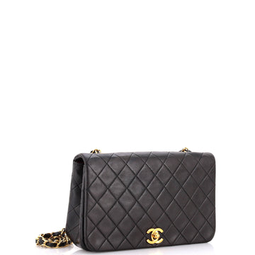 Vintage CC Chain Flap Bag Quilted Lambskin Mini