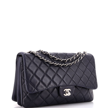3 Flap Bag NM Quilted Lambskin Jumbo