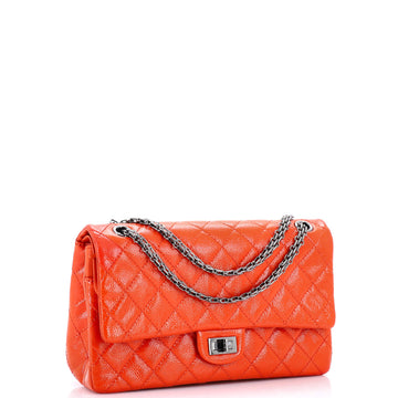 Reissue 2.55 Flap Bag Quilted Patent Caviar 226