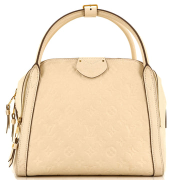 Marais Handbag Monogram Empreinte Leather MM