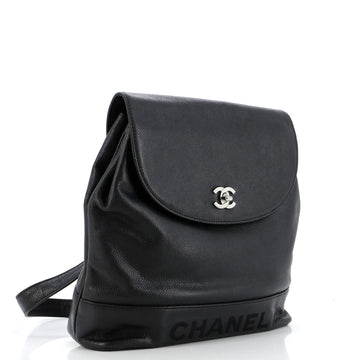 Vintage Backpack Caviar Medium