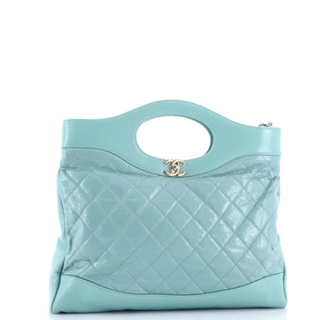 31 Shopping Bag Quilted Calfskin Large