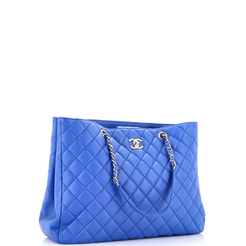 Classic CC Shopping Tote Quilted Calfskin Large