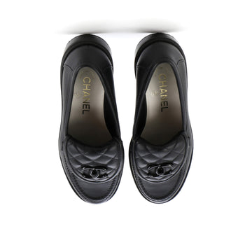 Women's CC Loafers Quilted Leather