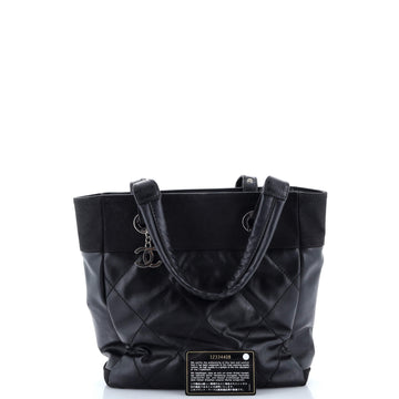 Biarritz Tote Quilted Coated Canvas Small
