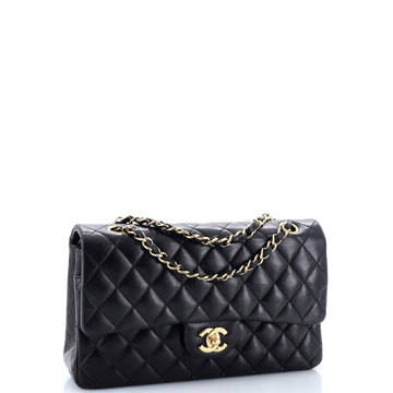 Classic Double Flap Bag Quilted Lambskin Medium
