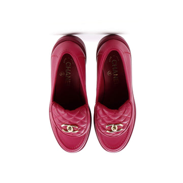 Women's CC Loafers Quilted Leather