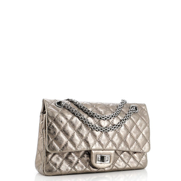 Reissue 2.55 Flap Bag Quilted Metallic Aged Calfskin 225