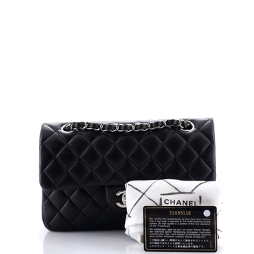 Classic Double Flap Bag Quilted Lambskin Small
