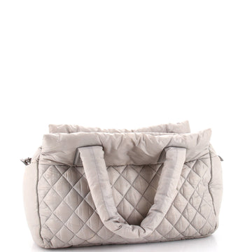 Coco Cocoon Zipped Tote Quilted Nylon Large