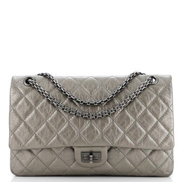 CHANEL Reissue 2.55 Flap Bag Quilted Metallic Aged Calfskin 226