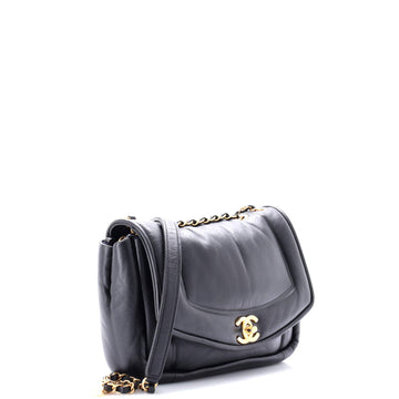 Vintage Puffy Flap Bag Lambskin Small