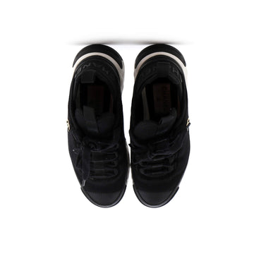 Women's CC Cap Toe Logo Sneakers Mixed Fibers