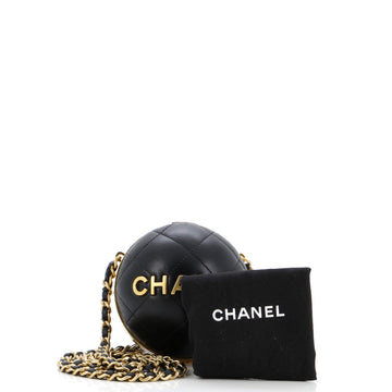 22 Sphere Minaudiere Quilted Lambskin