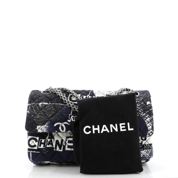Reissue 2.55 Flap Bag Quilted Printed Jersey 225