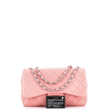 Classic Single Flap Bag Quilted Lambskin Jumbo