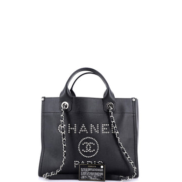 Deauville Tote Studded Caviar Small