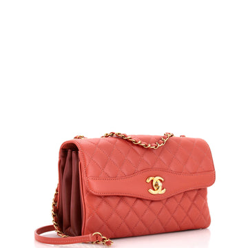Daily Companion Coco Vintage Flap Bag Quilted Lambskin Large