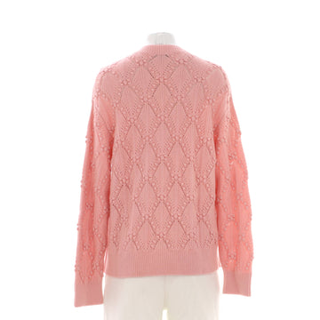 Women's CC Heart Button V-Neck Cardigan Cashmere Blend