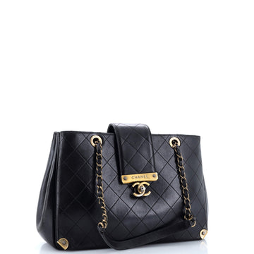 Around The Corner Shopping Tote Quilted Lambskin Medium