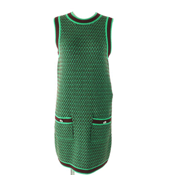Chanel 23A P75435 Cashmere Knit Dress