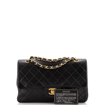 Vintage Classic Double Flap Bag Quilted Lambskin Medium