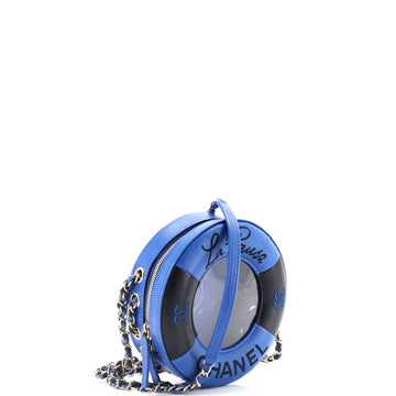 Lifesaver Round Crossbody Bag Lambskin Small