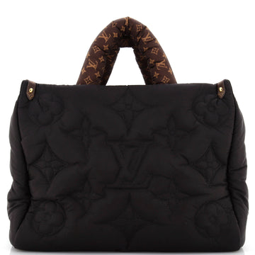 Pillow OnTheGo Tote Monogram Quilted Econyl Nylon MM