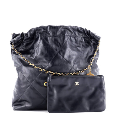 22 Chain Hobo Quilted Calfskin Medium