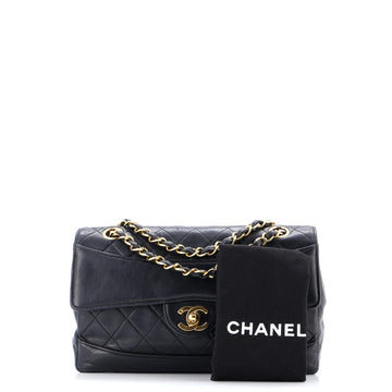 Vintage CC Chain Flap Bag Quilted Lambskin Medium