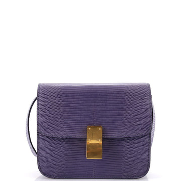 Classic Box Bag Lizard Small