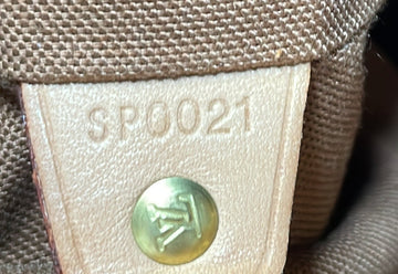 Vintage Montsouris Backpack Monogram canvas/Leather MM