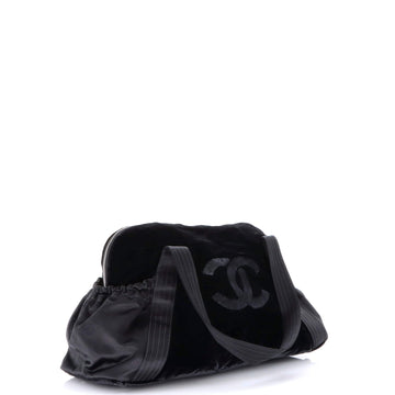 Vintage CC Dome Tote Velvet Large