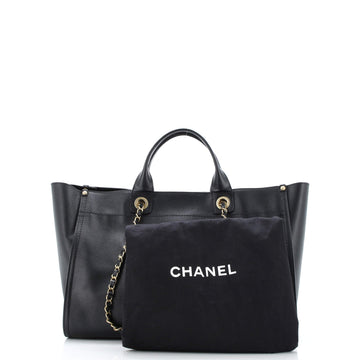 Deauville Tote Studded Caviar Medium