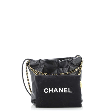 22 Chain Hobo Quilted Calfskin Mini