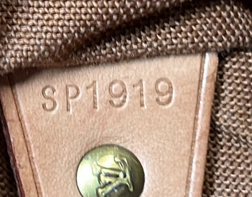 Vintage Montsouris Backpack Monogram canvas/Leather MM