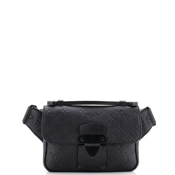 S Lock Sling Bag Monogram Taurillon Leather