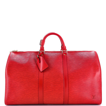 Keepall Bag Epi Leather 50