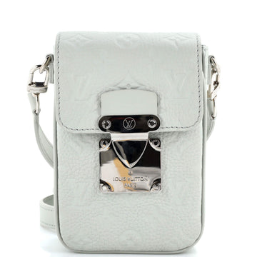 S Lock Vertical Wearable Wallet Monogram Taurillon Leather