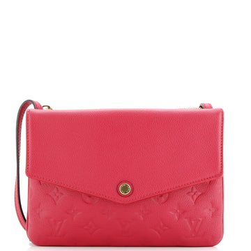 Twice Handbag Monogram Empreinte Leather