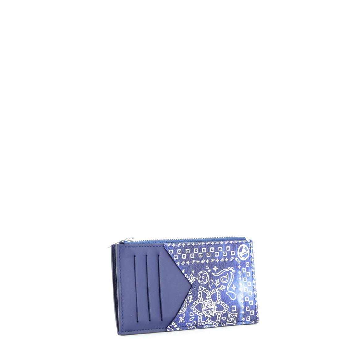 Coin Card Holder Limited Edition Monogram Bandana Leather