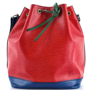 Tricolor Noe Handbag Epi Leather Large