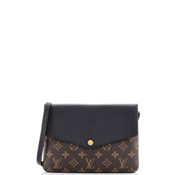 Twice Handbag Monogram Canvas and Leather