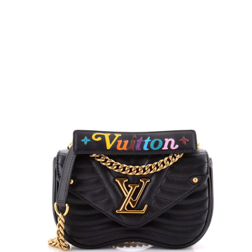 New Wave Chain Bag Quilted Leather PM