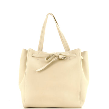 Phantom Tie Cabas Tote Leather Small